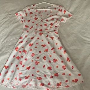 Gap white floral summer dress